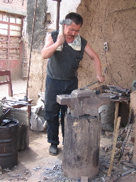 Blacksmith, Turfan Bazaar
