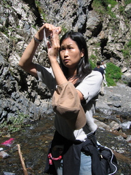 Naoko explores Nan Shan