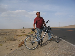 Riding to Dunhuang from Nearby Buddhist Caves