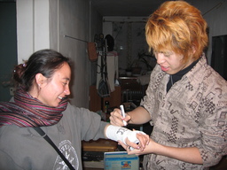 Kitami signs Nisagul's Cast