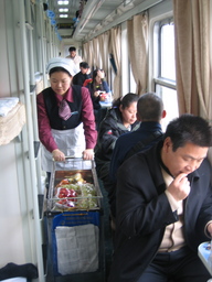 Fruit Vendor, T70 Urumqi/Beijing Express