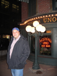 David at Pizzeria Uno