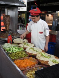 Doner Wraps at Dastarkhan Market