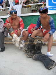 Preparing to Wrestle